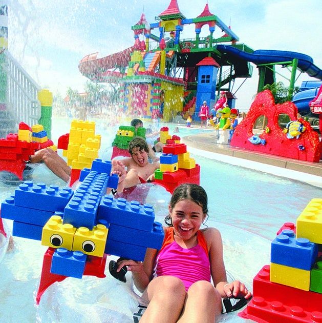 Lego vízipark gyerekkel