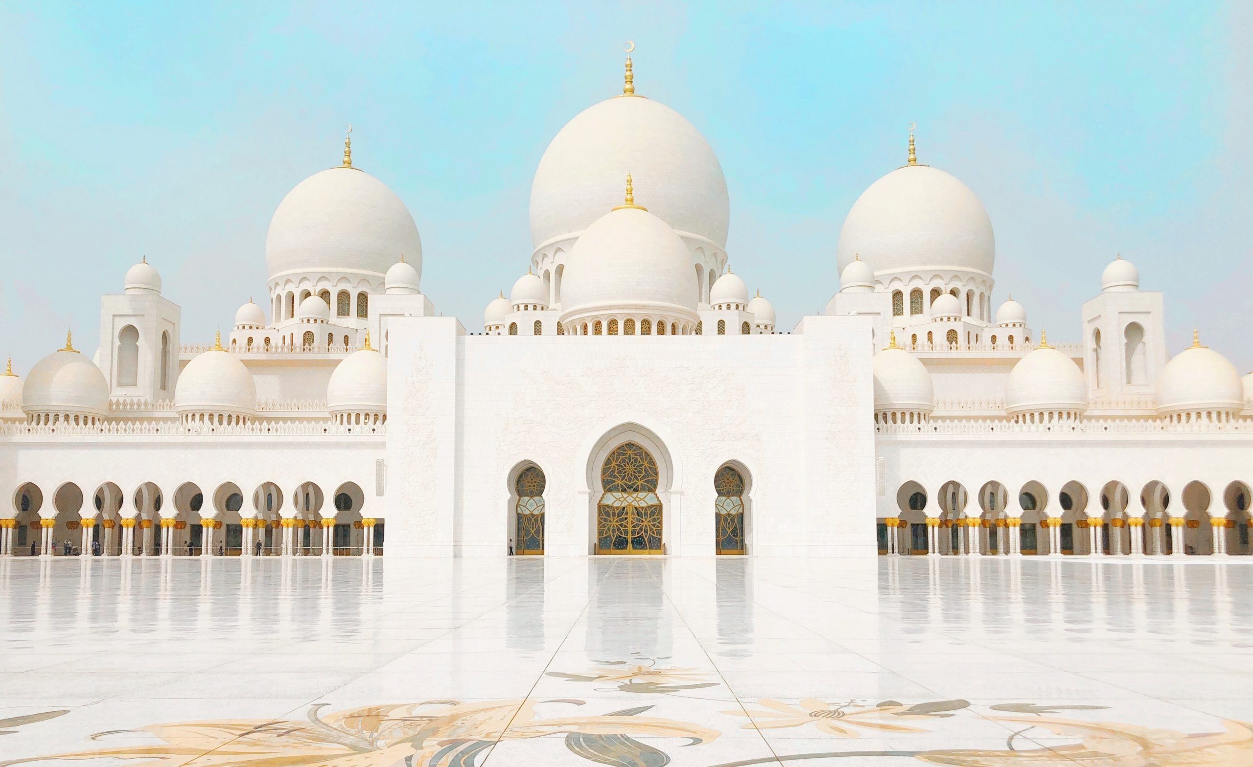 Sheikh Zayed mecset Abu Dhabiban - lélegzetelállító