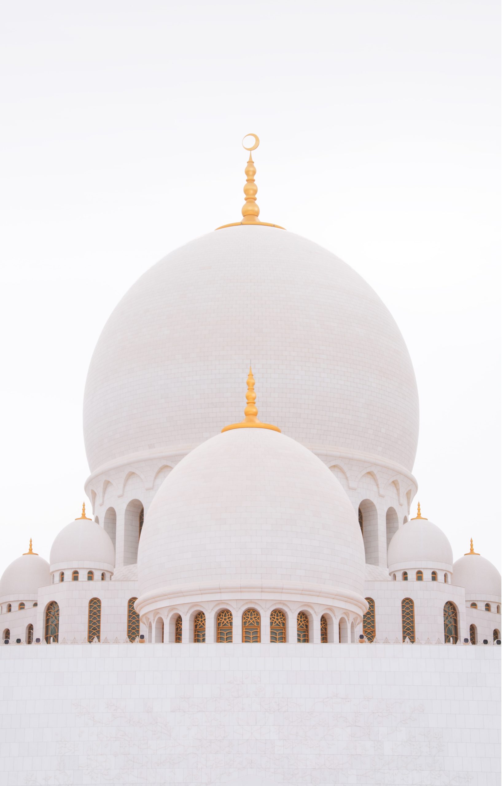 Sheikh Zayed mecset Abu Dhabiban - a gyönyörű kupola