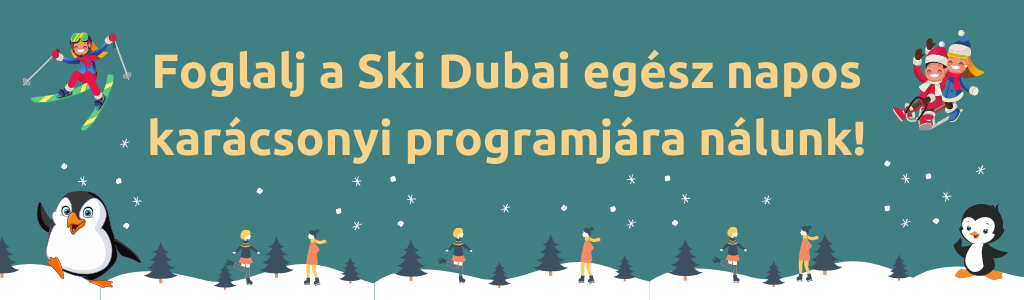 Ski Dubai karácsony 2020